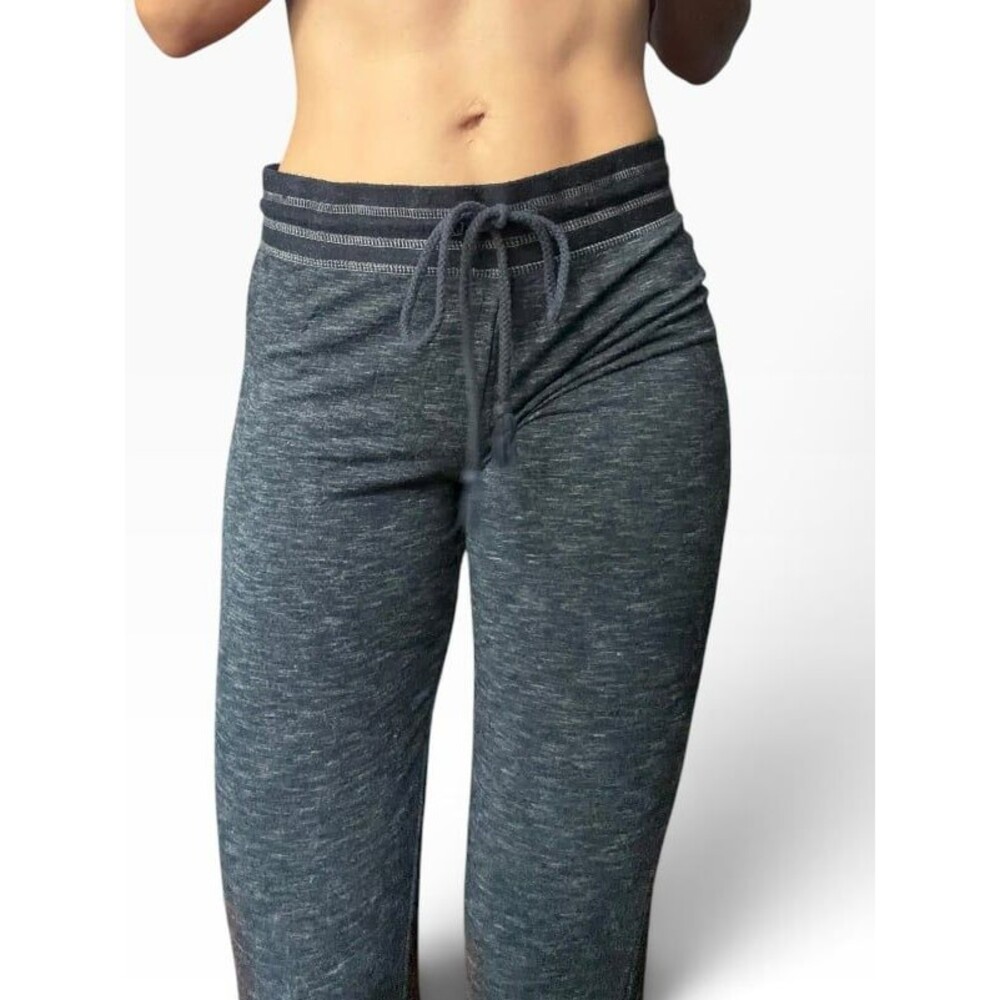 Felina drawstring pants pajamas grey xs